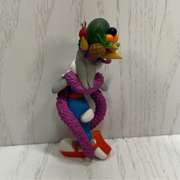 1997 Hallmark Keepsake Ornament Bugs Bunny Fruit Hat Looney Tunes Cartoon Vtg - Picture 10 of 13